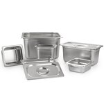 Food Pan Manufacturer - Hotel Supply European Style Perforated Container Stainless Steel SUS 201 & 304 Anti-Jamming GN Tray