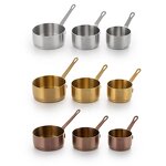 Measuring Cups Set Manufacturer - Bar Tools TikTok Novelty Rose Gold Magnetic Stacking Stainless Steel Coffee/Tea Digital Leveling