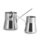 Turkish Coffee Pot Manufacturer - Copper 12Oz Greek Arabic Coffee Maker Hammered Cezve Jezve Ibrik Briki Milk Warmer Pan Gravy Jug