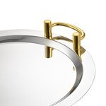 Serving Plates Manufacturer - Large Round Modern Luxury Nordic Decoration European for Hotel Candy Nut Food Dinner