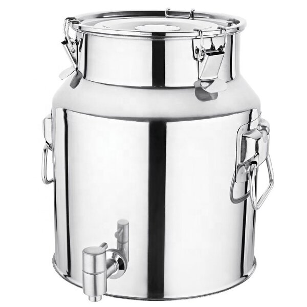 Stock Pots Manufacturer - Large Sealed Inoxidable Steel Cooking Soup Pail Shrimp Seafood Boil with Spigot