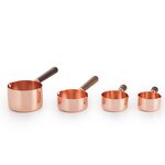 Measuring Cups Set Manufacturer - Bar Tools TikTok Novelty Rose Gold Magnetic Stacking Stainless Steel Coffee/Tea Digital Leveling