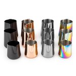 Milk Pitcher Manufacturer - 12oz 20oz Single Spout Espresso Foaming Latte Art Frothing Coffee Jug With Scale for Barista Tool