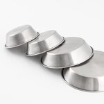 Soy Plate Manufacturer - Restaurant Stainless Steel Small Mexican Dip Taco Serving Dipping Sauce Bowls