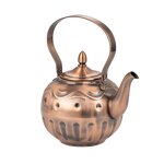 Hot Water Kettle Manufacturer - 2022 New Home Kitchen Personalized 1/1.5/2 Litre Bronze Stainless Retro Arabic Teapot