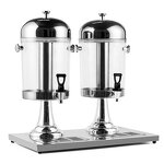 Beverage Dispenser Manufacturer - Hotel Restaurant Buffet Commercial Double Headed and Coffee 1/2/3 Tanks Cylinder Fruit Juice