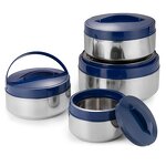 Food Warmers Manufacturer - Keep Warm Casserole 4 Pcs Set 1l/2l/3l/4l/6l Stainless Steel Thermal Storage Insulated Soup Casserole Set