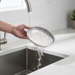 Plate Manufacturer - Nature Color Pure Titanium Home Kitchen Food Serving Outdoor Lightweight Durable Dinnerware Salad Dish Essential Set