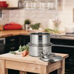 Casserole Manufacturer - 4 PCS Multiple Size Insulated Food Warmer Keeper with Stainless Steel Locker Portable Soup Rice Container