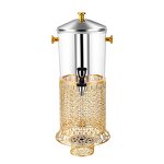 Juice Dispenser Manufacturer - Golden Luxury Cold Drink Beverage Stainless Steel Coffee for Catering Buffet