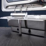 Electric Chafing Dish Manufacturer - 9L Luxury Hydraulic Silver Gold Food Warmer Smart Touch