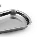 Buffet Spoon Tray Holder Manufacturer - Rectangle Stainless Steel Buffet Clamp Clip Tong Holding Food Service Plate Dish