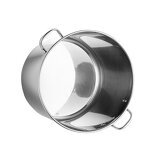 Soup Pot Manufacturer - Commercial Grade Big Volume Stainless Steel with Two Handle for Gas & Induction Stove