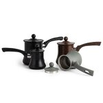 Coffee Pot Manufacturer - High Quality China Stainless Steel Coffee Warmer Set Milk Pot 8/12/18/24oz