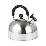 Tea Pots Manufacturer - Red Black Silver Color 1L 2L 3L 4L 5L Stainless Steel Water Kettle Gas Stove Top Whistling Kettle