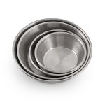 Soy Plate Manufacturer - Restaurant Stainless Steel Small Mexican Dip Taco Serving Dipping Sauce Bowls