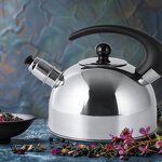 Tea Kettle Manufacturer - 3.0L Stainless Steel Economic Whistling With Color Painting for Promotional Gift