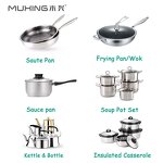 Stock Pots Manufacturer - Large Sealed Inoxidable Steel Cooking Soup Pail Shrimp Seafood Boil with Spigot