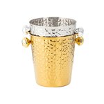 Ice Bucket Manufacturer - Luxury Gold Silver Champagne Glamorous Design Stainless Steel Metal Beverage Tubs