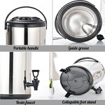 Beverage Dispenser Manufacturer - Bubble Tea Insulating Stainless Steel Pot with High Quality Keeping Warm for Restaurant Hotel