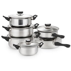 Cookware Set Manufacturer - Cooking Utensils Pots and Pans Induction Stainless Steel Non-Stick