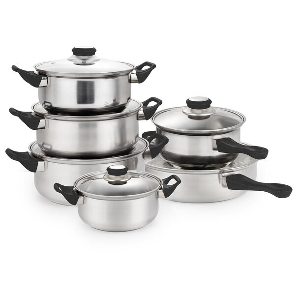 Cookware Set Manufacturer - Cooking Utensils Pots and Pans Induction Stainless Steel Non-Stick