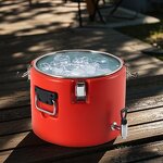 Insulated Bucket Manufacturer - Stainless Steel Large Capacity Food Warmer & Beverage Beer Cooler with Tap Spigot