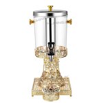 Juice Dispenser Manufacturer - Arabic Luxury Golden PC Barrel Beverage Drinks for Hotel Wedding Commercial