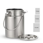 Milk Bucket Manufacturer - Outdoor Portable 3L/5L/10L/125L Seal Stainless Steel for Hotel Restaurant Kitchen Transportation