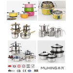Cookware Set Manufacturer - Hotel Professional Kitchenware Pots and Pans Stainless Steel Hotel Restaurant