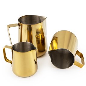 Milk Frother Manufacturer - Barista Tools 201&304 Stainless Steel Craft Coffee Latte DIY Frother Pitcher Foaming Jug With Scale