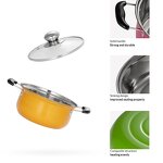 Cookware Set Manufacturer - Dishwasher Safe Eco Friendly Induction Baby Saucepan Noodle Soup Pot Pot and Pans
