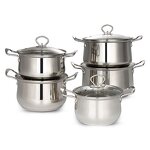 Cookware Set Manufacturer - Muxing 30 Year Stainless Steel Customizable Brands Kitchenware Stock Cooking Pot Set
