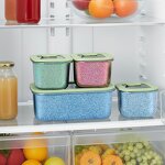 Food Prep Container Manufacturer - Pure Titanium Anti-Bacteria Home Airtight with Glass Lids Lightweight Durable Storage Health Baby Set
