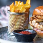 Pasta Pot Manufacturer - Original Factory 0.45-1.2 L Round Three-Layer Steel Design Family French Fries Food Deep Fryer with Basket