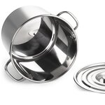 Stock Pots Set Manufacturer - Extra Large Soup & Kitchen Gas with Stainless Steel Lid Commercial Cooker High Capacity Wholesale