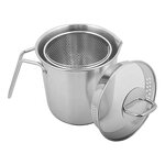 Cooking Pot Set Manufacturer - 3pcs Asparagus Pot With Mesh Basket for Hotel Restaurant Supplies