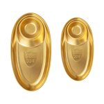 Dinnerware Plate Manufacturer - Multifunctional Restaurant 304 Stainless Steel Divided Gold Dishes Snack Plate