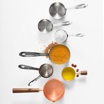 Measuring Spoon Manufacturer - Antique Stylish Sauce Dipping Cup Set Stainless Steel with Handle Kitchen Gadgets for Cooking Baking