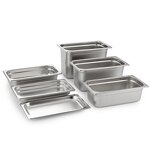 Food Pan Manufacturer - Hotel Supply European Style Perforated Container Stainless Steel SUS 201 & 304 Anti-Jamming GN Tray