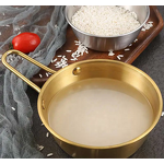 Rice Wine Bowl Manufacturer - Eco-Friendly Korean Style 304 Stainless Steel Cooking Sauce Bowl With Handle