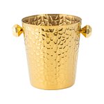 Ice Bucket Manufacturer - Luxury Gold Silver Champagne Glamorous Design Stainless Steel Metal Beverage Tubs