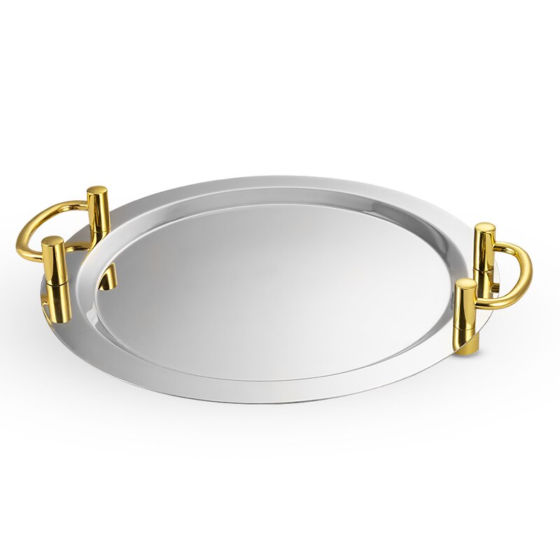 Serving Plates Manufacturer - Large Round Modern Luxury Nordic Decoration European for Hotel Candy Nut Food Dinner