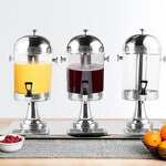 Beverage Dispenser Manufacturer - Hotel Restaurant Buffet Commercial Double Headed and Coffee 1/2/3 Tanks Cylinder Fruit Juice