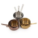 Measuring Cups Set Manufacturer - Bar Tools TikTok Novelty Rose Gold Magnetic Stacking Stainless Steel Coffee/Tea Digital Leveling