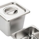 GN Pan Manufacturer - Large Capacity Stainless Steel for Fruit Vegetables Food Storage Gastronorm Container for Hotel Kitchen