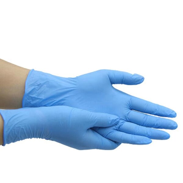 Disposable Nitrile Safety Gloves Manufacturer - Hot Selling 100% 9 Inches Blue for Cleanroom