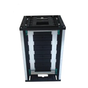 ESD SMT Rack Manufacturer - Adjustable Storage Holder Shelf Antistatic Magazine Rack for PCB