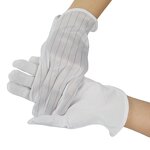 Cleanroom Esd Dotted Glove Manufacturer - Wholesale Bulk Dispenser Uk Fingerless Half Liner