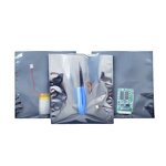 Antistatic PE Hip Bags Manufacturer - Type C with GPS RFID Shield Zipper Pouches for Apparel Big-Bags Zip ESD